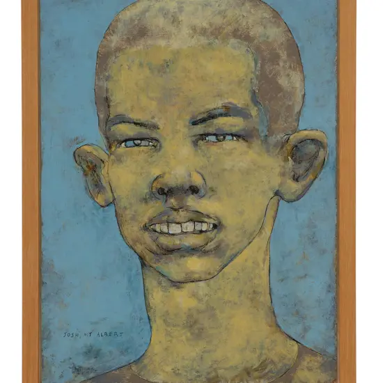 Malcolm Ross (1948-2003) 'Josh, Mt Albert',